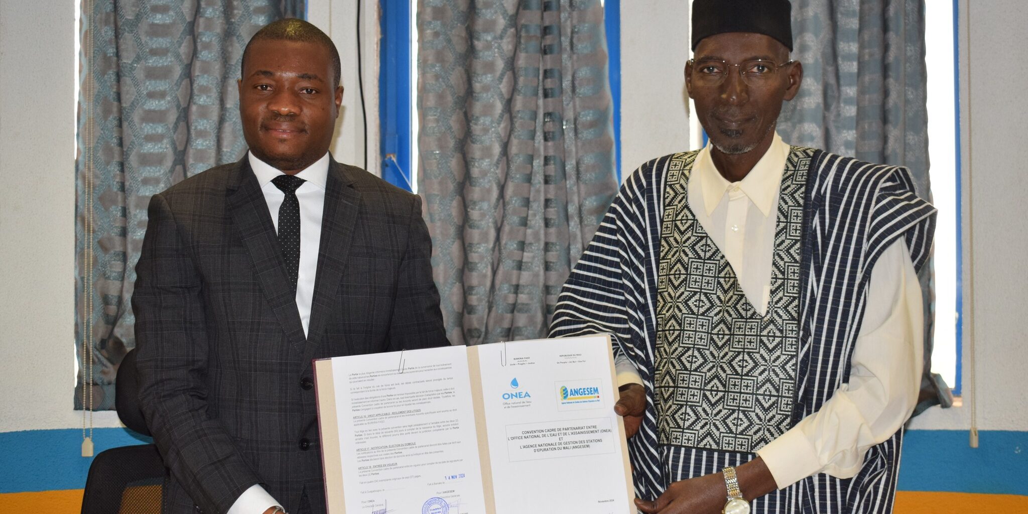 signature de convention