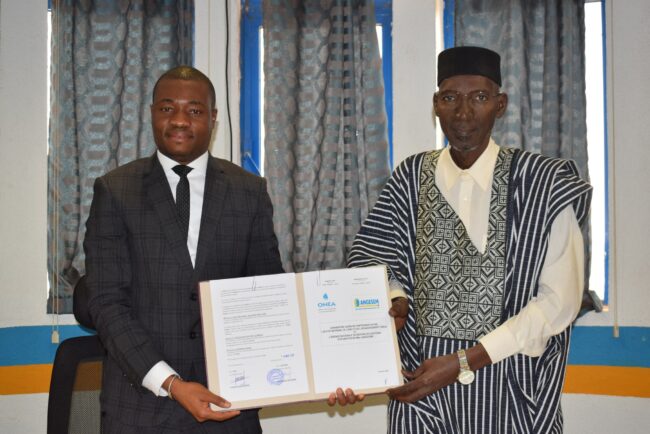 signature de convention